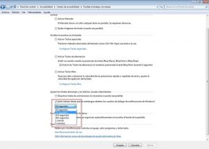 Cuadro de dialogo de Windows 7