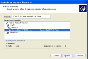 Instalar una impresora en red bajo Windows xp y Windows 7