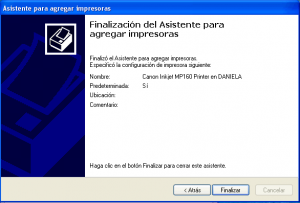 Instalar una impresora en red bajo Windows 7 y Windows XP