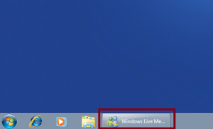 minimizar msn messenger barra tareas windows 7