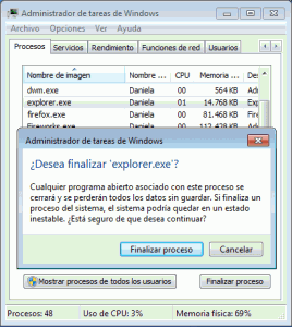 Agrega tu nombre al lado del reloj, en Windows