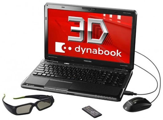 Toshiba lanza el Primer Portátil con tecnología 3D sin gafas