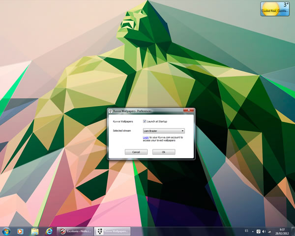 Cambiar el fondo de pantalla del escritorio de Windows 7 de forma automática cada semana