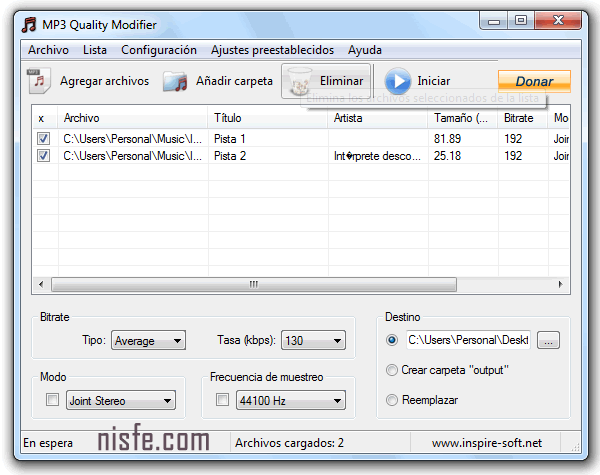 Reduce el tamaño comprimiendo tus archivos MP3 sin perder mucha calidad con MP3 Quality Modifier