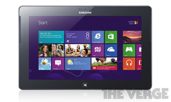 Samsung presenta su Tablet Ativ Tab con Windows 8