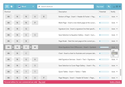 KeyRocket, utiliza los atajos del teclado de Windows sin tener que memorizarlos