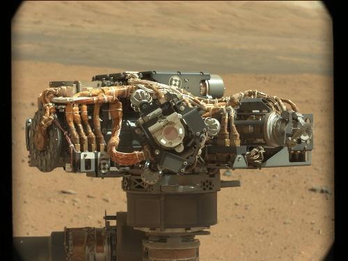 La Sonda Curiosity envía autorretratos de su estructura