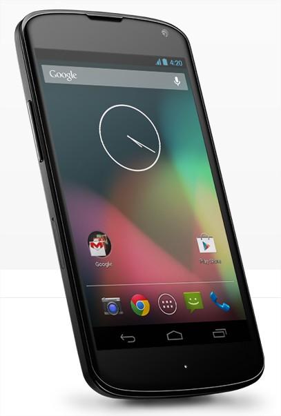 Características del Smartphone Nexus 4
