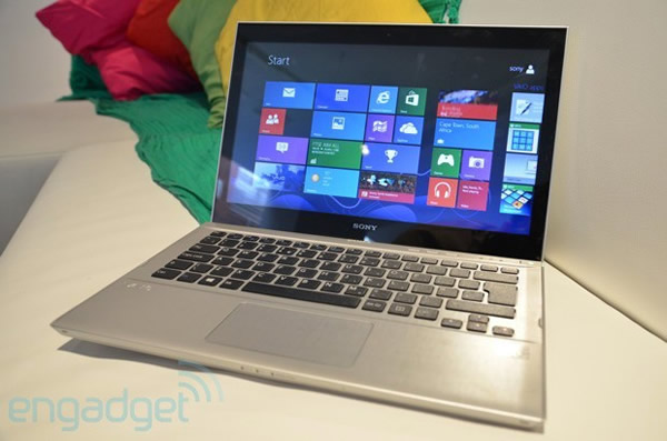 Ultrabook Vaio T13 con Windows 8 es presentado por Sony