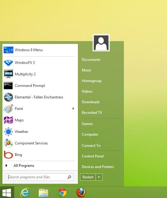 Aplicación que agrega el botón inicio a Windows 8 ya ha vendido miles de copias