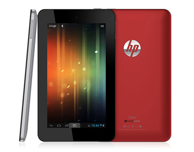 HP Slate 7, una tablet de bajo precio para competir con la Nexus 7
