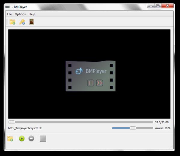 Reproductor multimedia extremadamente simple - BMPlayer