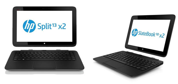 HP Split x2 y HP SlateBook x2 dos híbridos con Windows y Android
