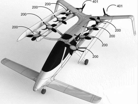 Google estaría desarrollando un coche volador