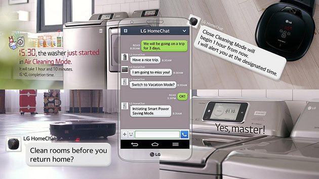 LG Home Chat, podrás controlar tus electrodomésticos vía SMS