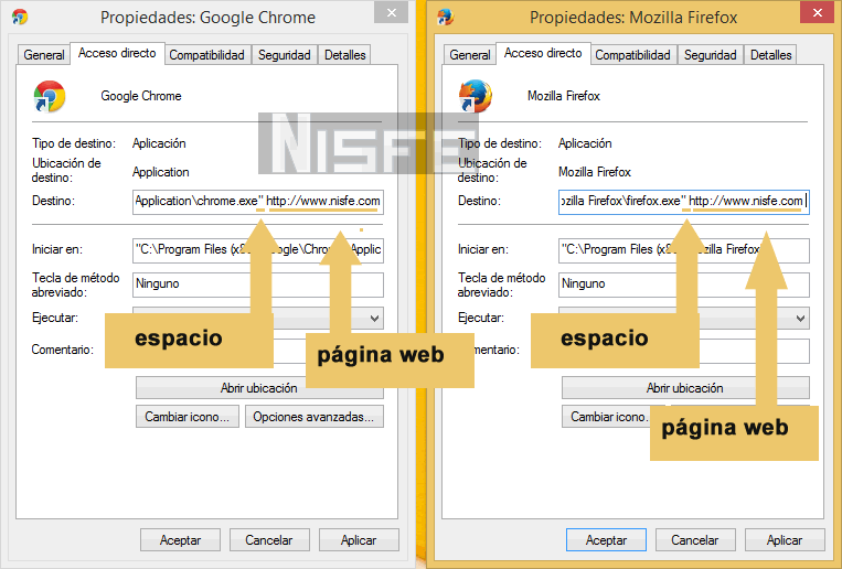 Como cambiar la página de inicio de Firefox y Chrome cuando todo lo demás falla