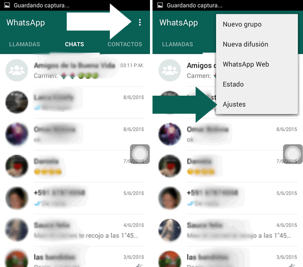 Cómo saber que versión de WhatsApp tienes instalada, Android
